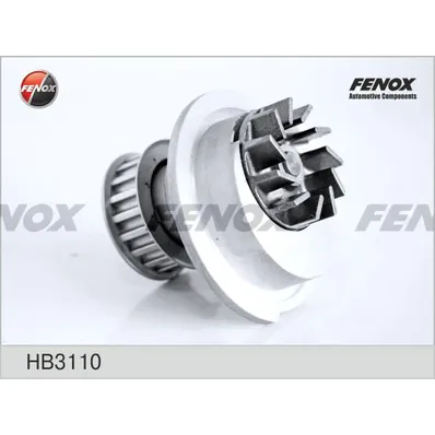 Помпа, водяной насос DAEWOO Lanos/Nexia/OPEL Astra G/Vectra A all 8V FENOX HB3110