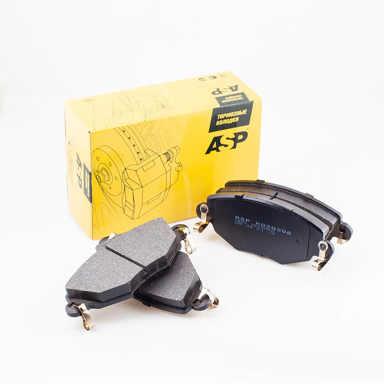 Колодки передние Ford Mondeo III 00-07/Jaguar X-TYPE 01- ASP K020206