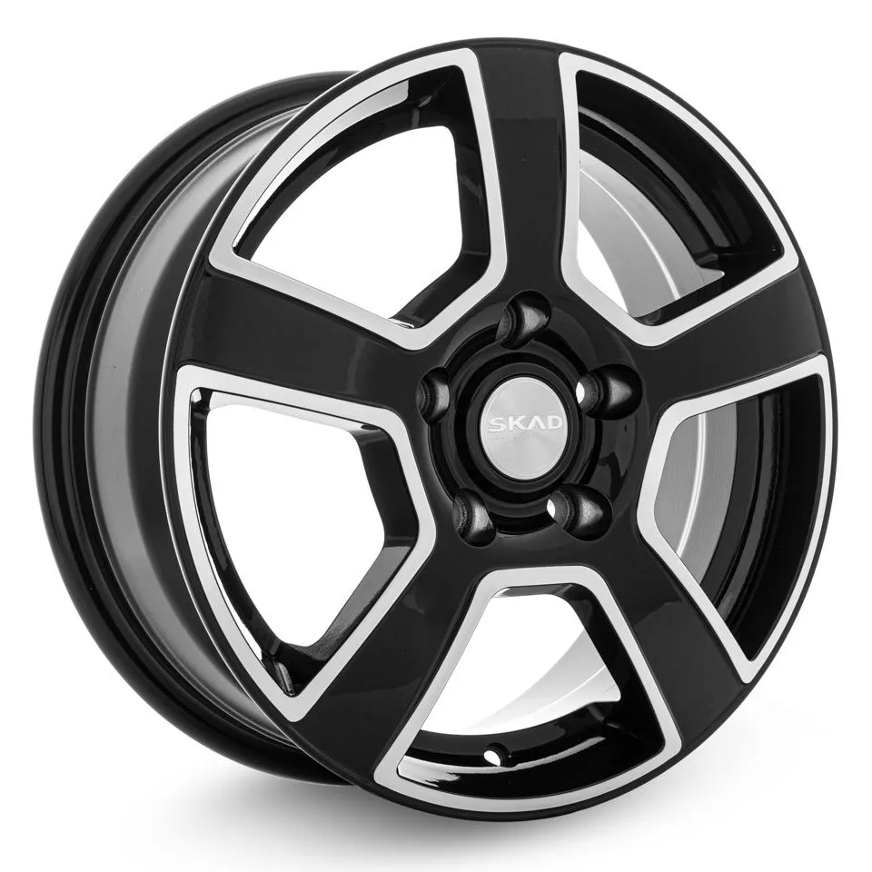 Диск литой R15 6J 5x114.3/67.1 ET50 СКАД Санрайз Алмаз 86041682428
