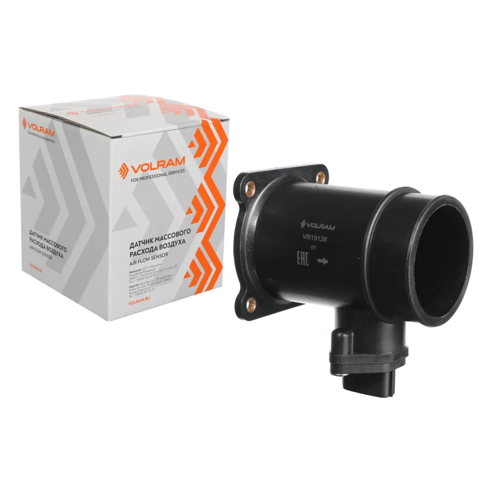 ДАТЧИК ДМРВ NISSAN PRIMERA 1.6-1.8 99-08/ALMERA 1.5,1.8 00-06; (VOLRAM) VR19126 VOLRAM VR19126