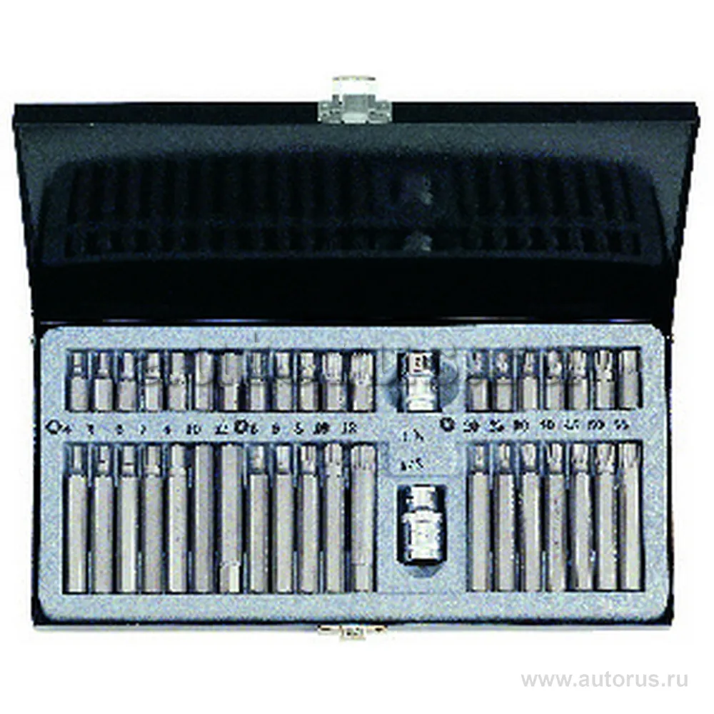 Набор бит 40 предметов 1/2 и 3/8 FORCE 4401