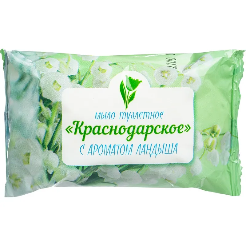 Мыло туалетное 90г Краснодарское с Ароматом Ландыша Меридиан 1144818