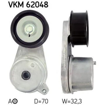 Ролик натяжителя приводного ремня SKF VKM 62048