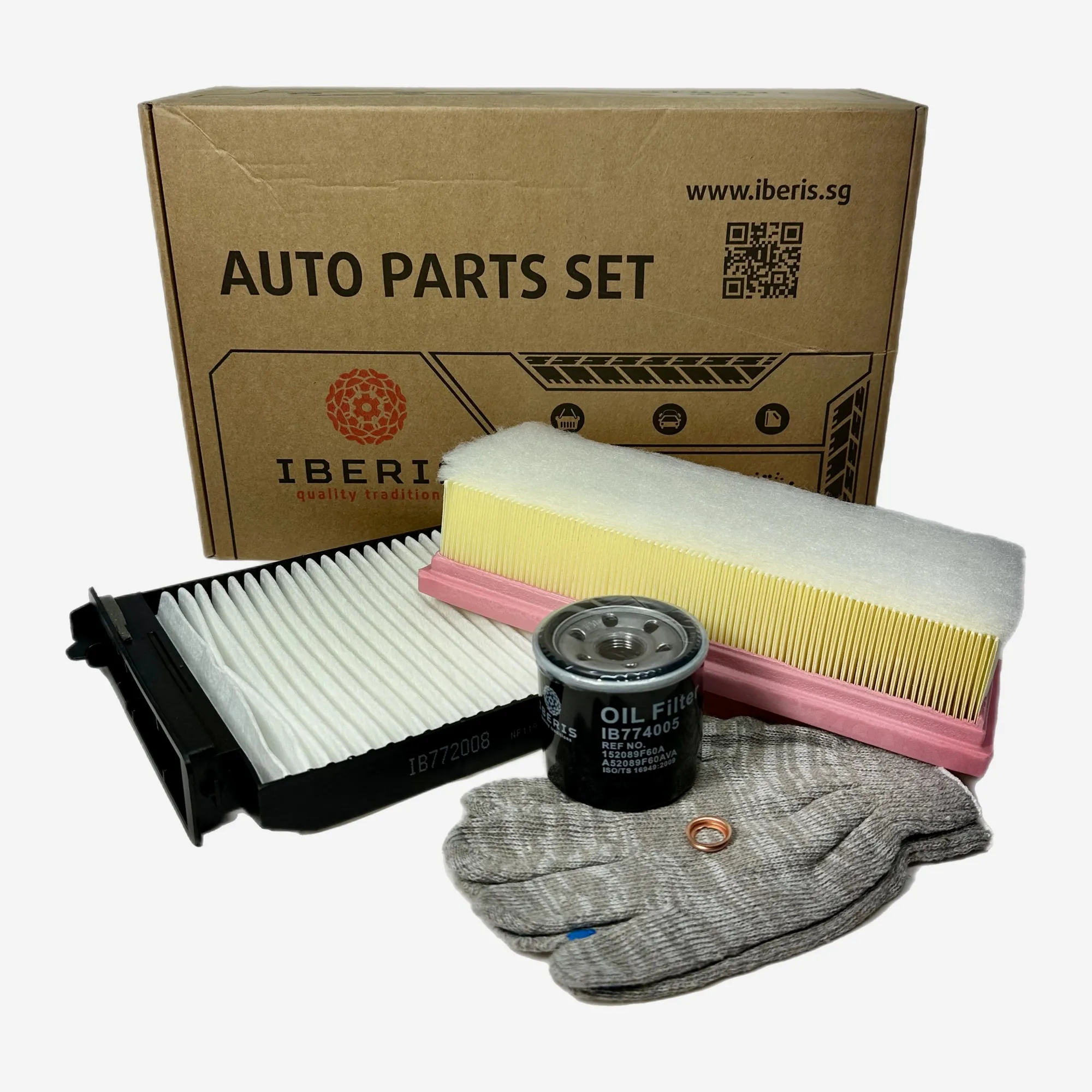 КОМПЛЕКТ ФИЛЬТРОВ RENAULT DUSTER HSA/M (1.6) (H4M) IB770037KIT