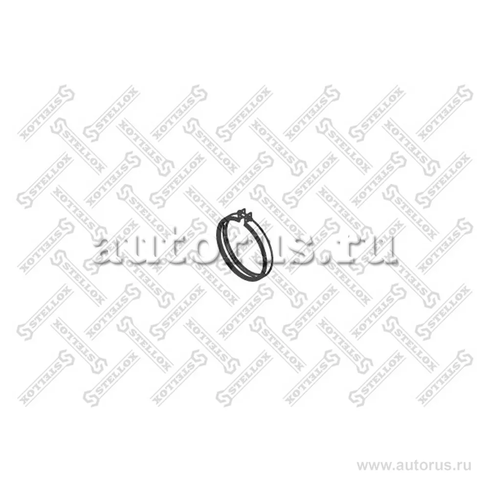 Хомут трубы глушителя задней MAN STELLOX 8201068_SX