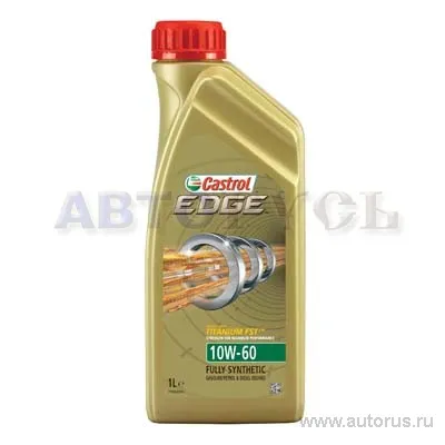 Масло моторное CASTROL EDGE FST SN/CF 10W-60 синтетическое 1 л 1536EC