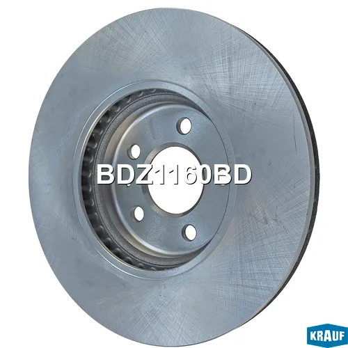 Диск тормозной KRAUF BDZ1160BD