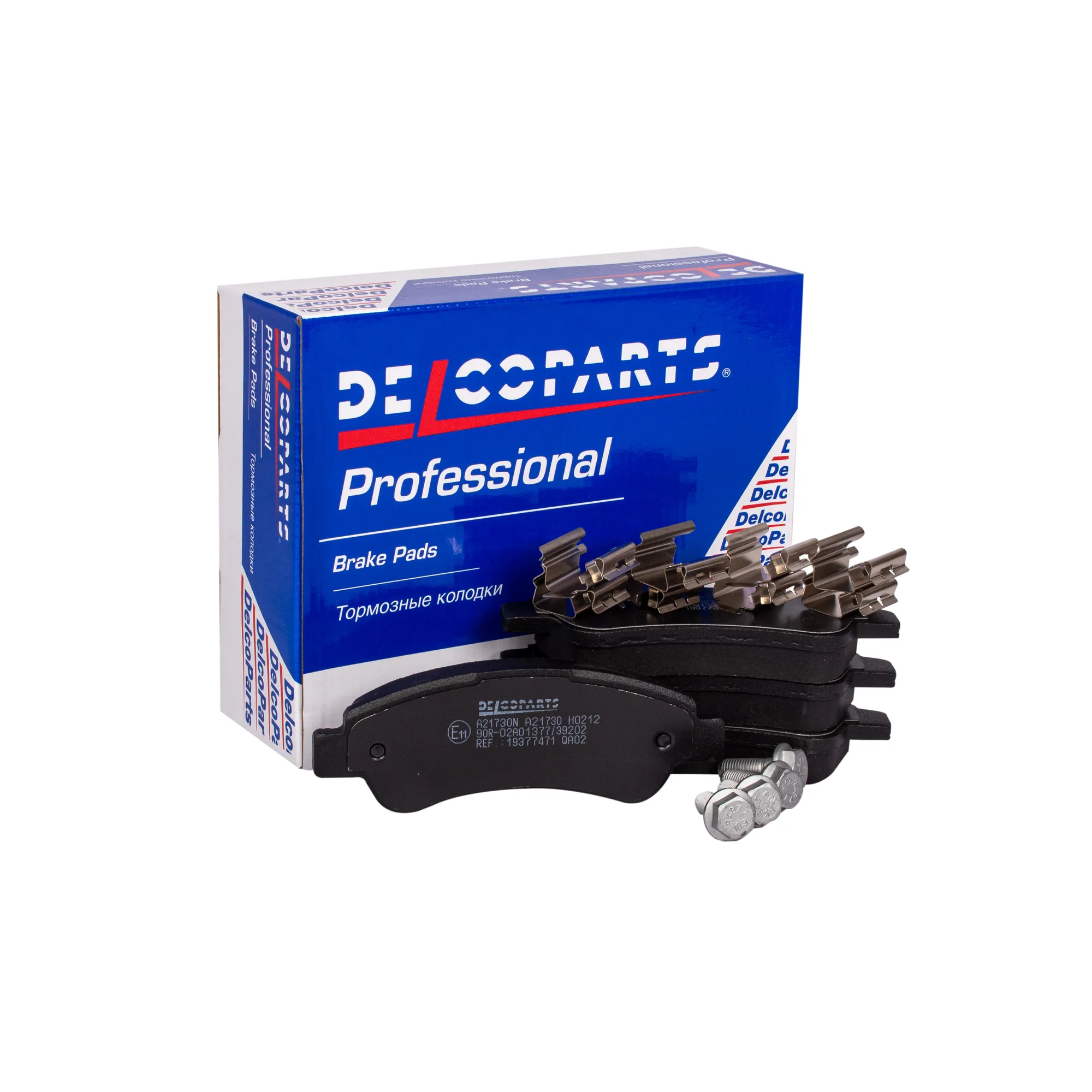 Колодки тормозные задние дисковые Peugeot BOXER, Citroen JUMPER, Fiat DUCATO DelcoParts 19377471