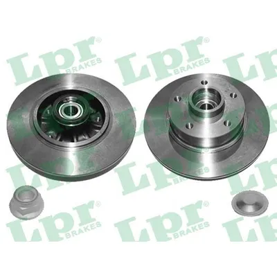 Диск тормозной RENAULT MEGANE III/FLUENCE задний сб C подш. LPR R1040PCA