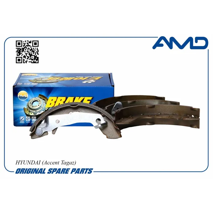 Колодки тормозные задние AMD AMD.BF216