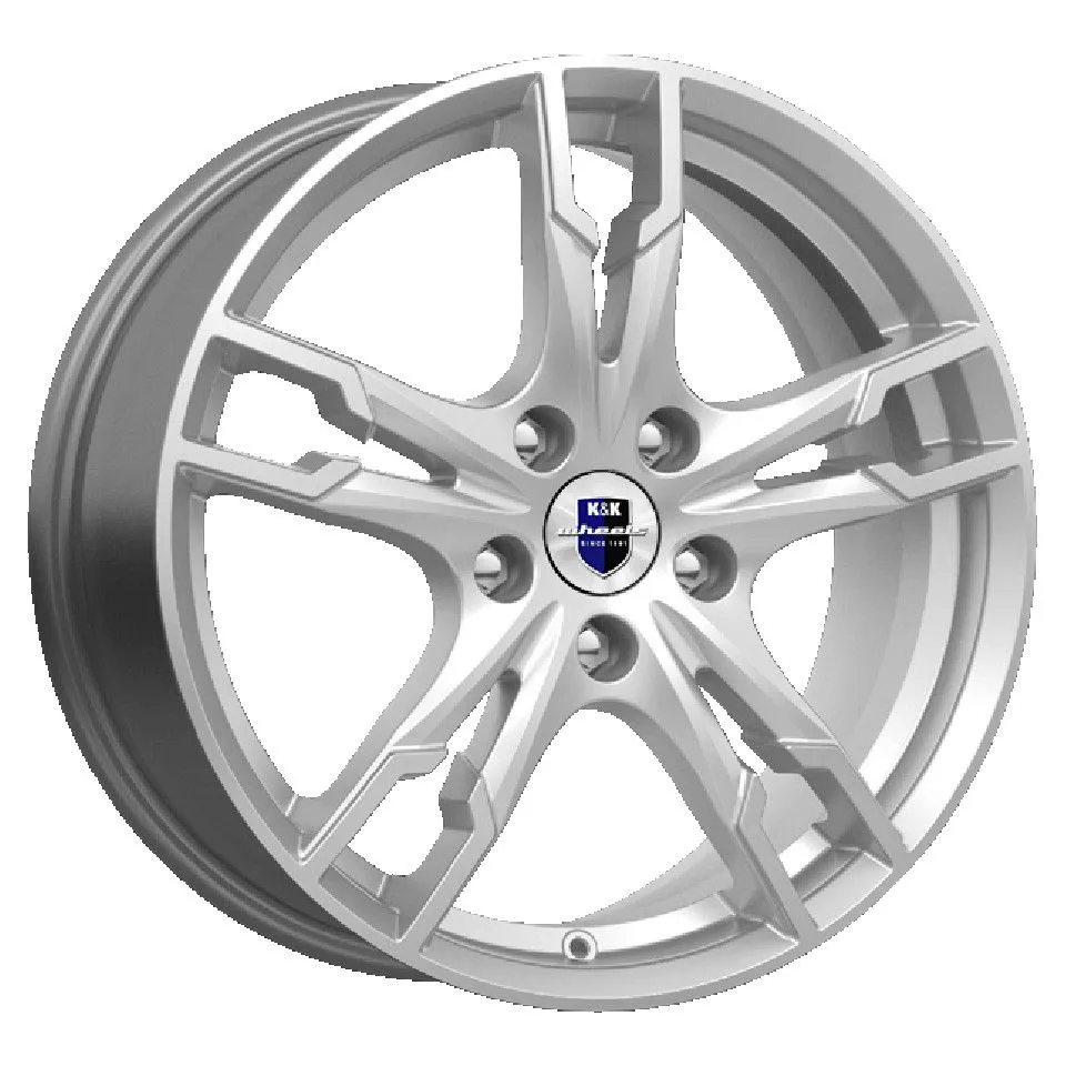 Диск литой R17 7J 5x114.3/67.1 ET45 КИК Солар сильвер 92846863775