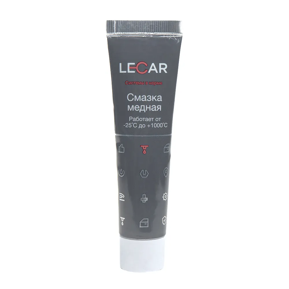 Медная смазка LECAR, туба с носиком, 30гр. LECAR LECAR000012311