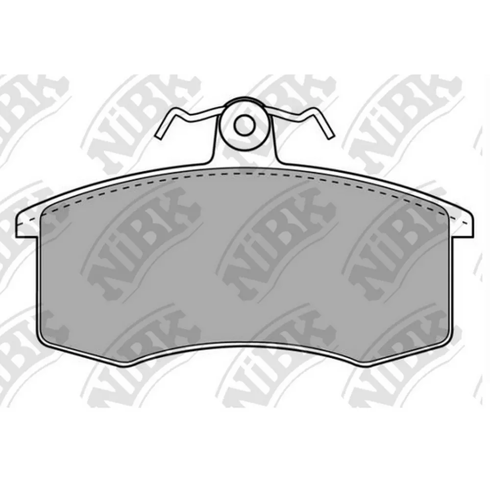 Колодки тормозные передние ВАЗ 2108-09 NIBK PN0223