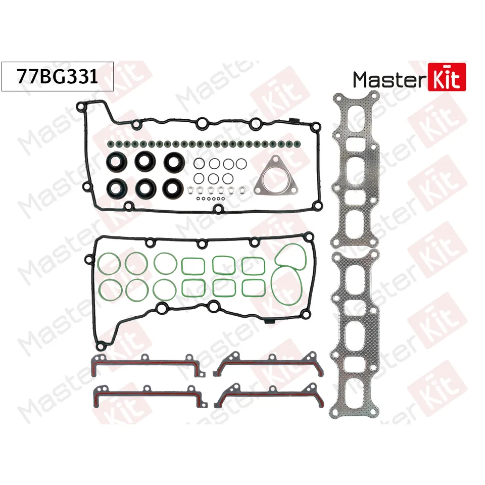 Комплект прокладок ГБЦ VW TOUAREG (7P5, 7P6) CASA,CNRB MASTERKIT 77BG331