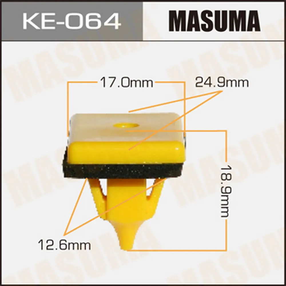 Клипса универс. MASUMA KE064