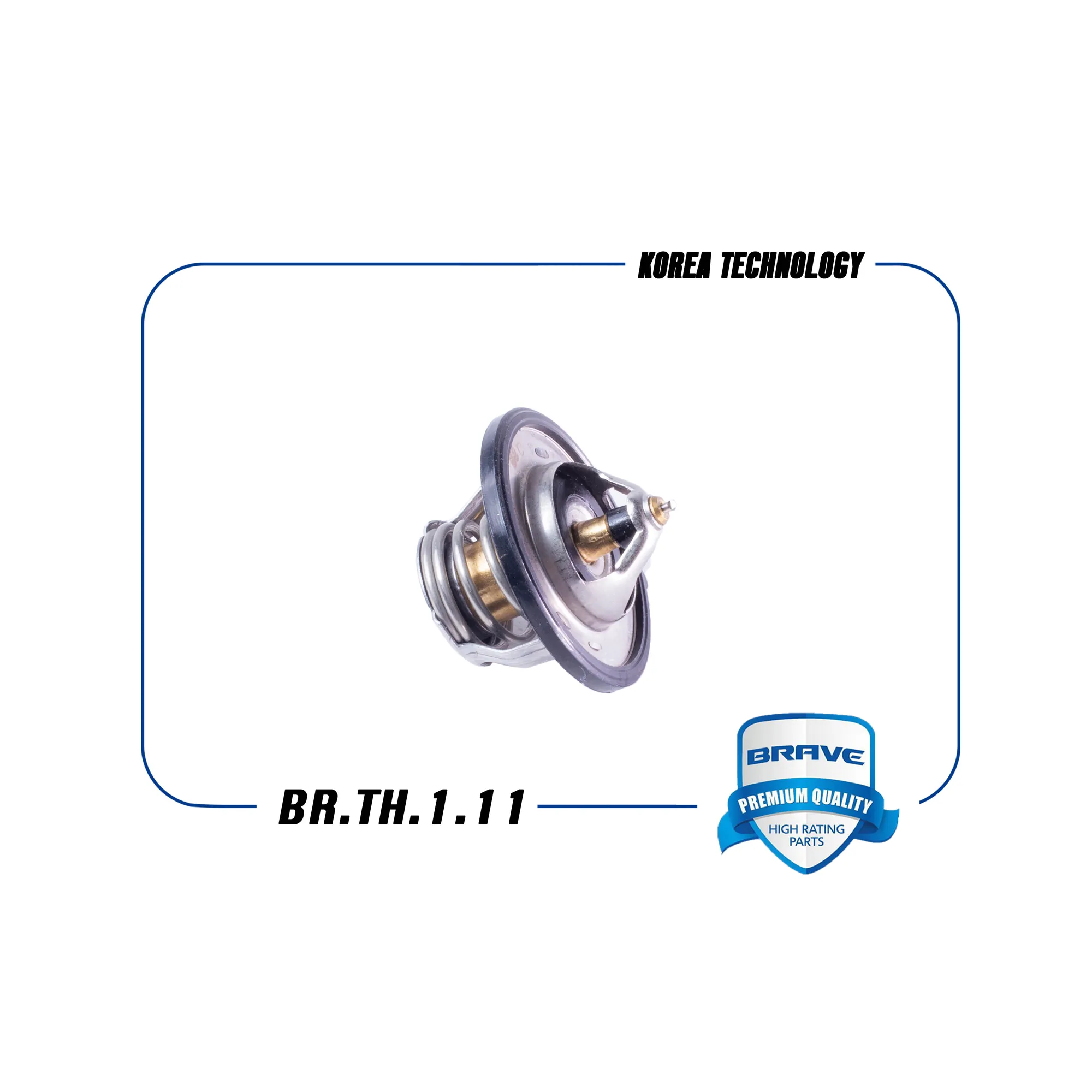 Термостат 21200-ED00A BR.TH.1.11 X-Ray, Solaris, Rio,Ceed, Qashqai, Juke Термоэлемент BRAVE BRTH111