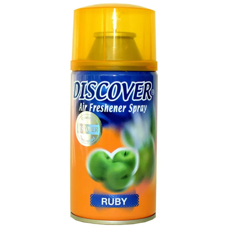 Баллон сменный для автоосвежителя DISCOVER Ruby(Яблоко) 320 мл. спрей 396772