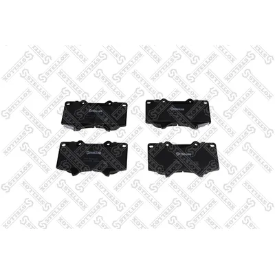 Колодки дисковые п. с антискр. пл. Toyota Land Cruiser J12 4.0i/3. STELLOX 999 000B-SX