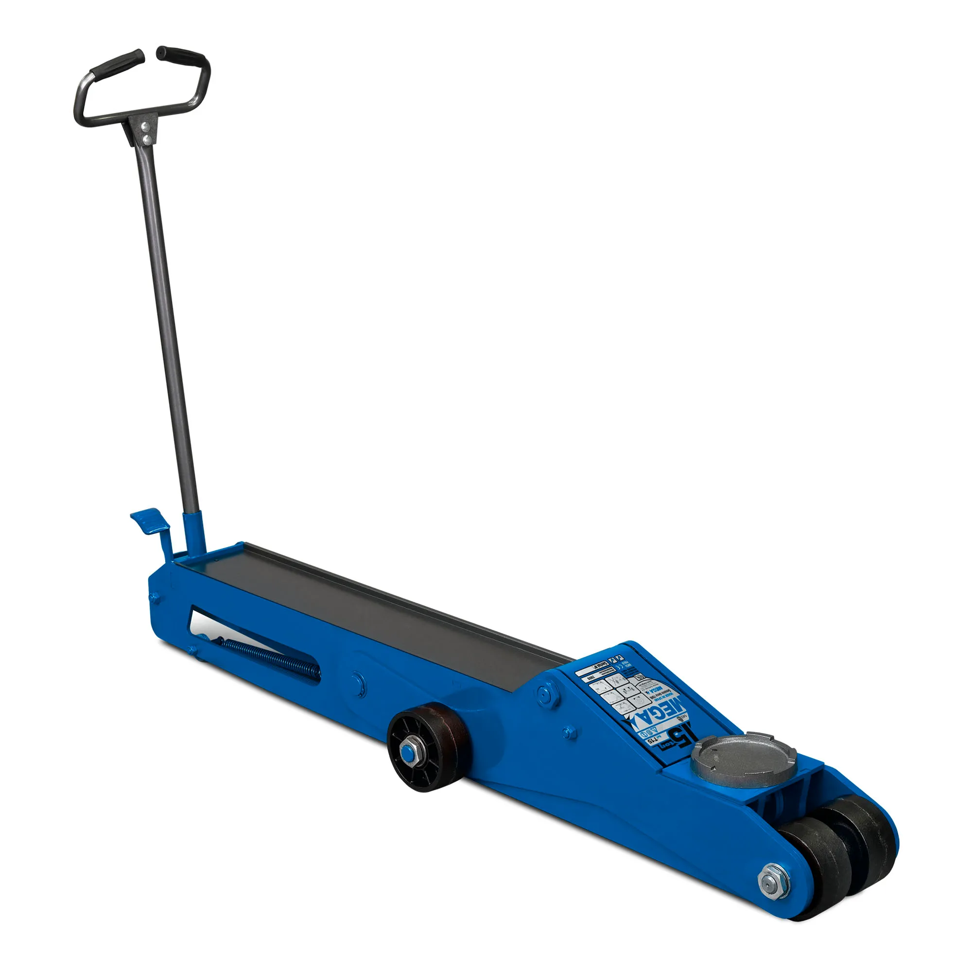 Домкрат подкатной гидравлический г/п 15000 кг. MEGA T15 MEGA T15