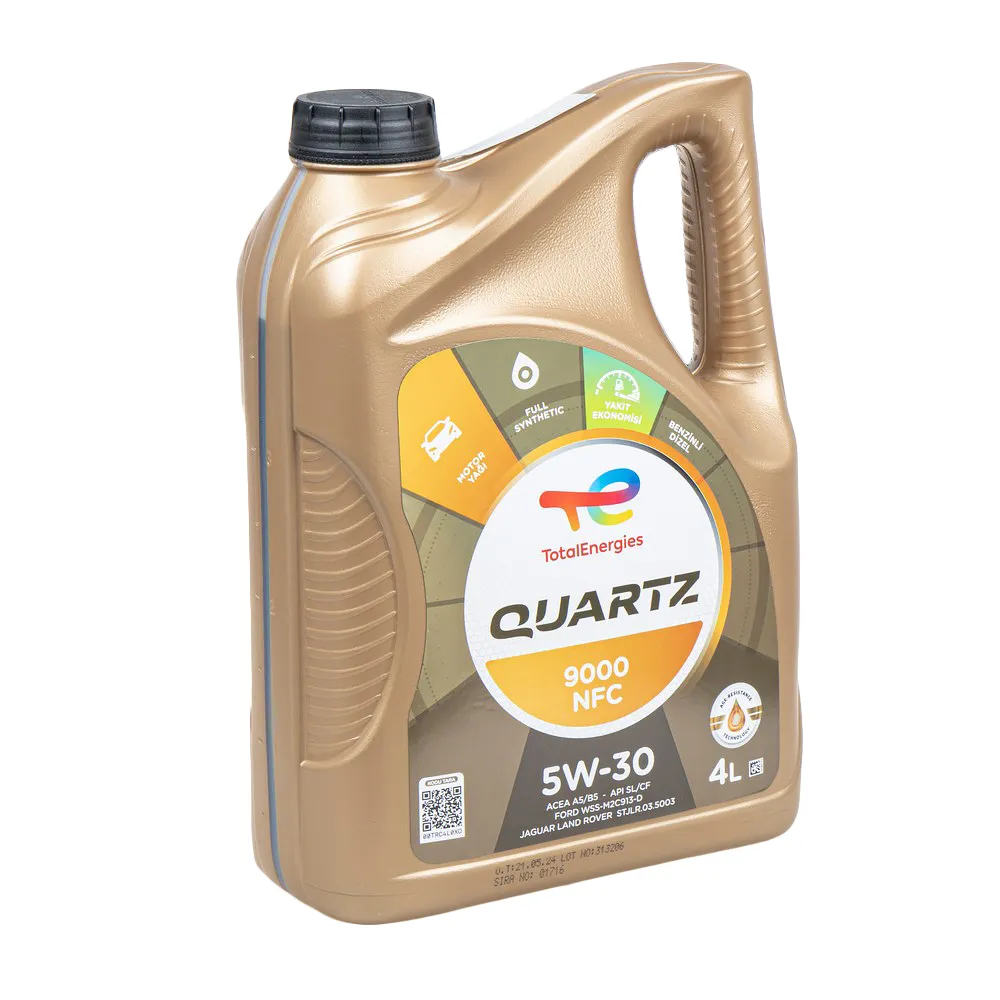 Масло моторное TOTALENERGIES Quartz 9000 Future NFC 5W-30 синтетическое 4 л 10990501