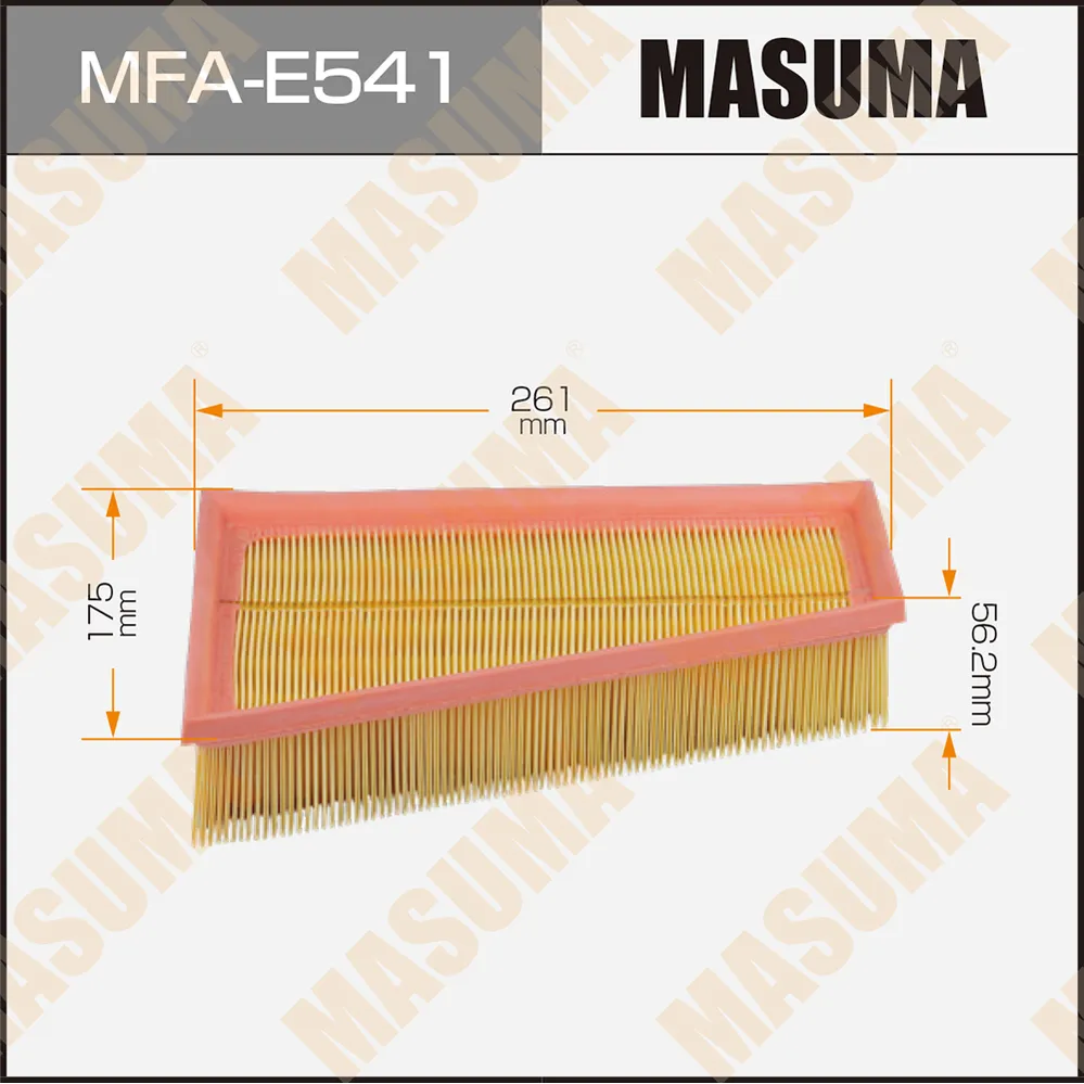 Фильтр воздушный MERCEDES-BENZ A-CLASS (W176) MASUMA MFA-E541
