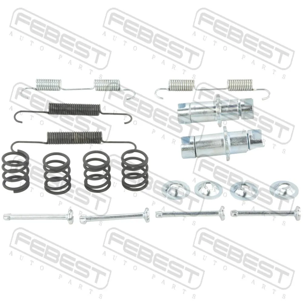 Монтажный комплект барабанных колодок INFINITI FX45/35 S50 2002.11-2008.03 FEBEST 0204-J32R-KIT
