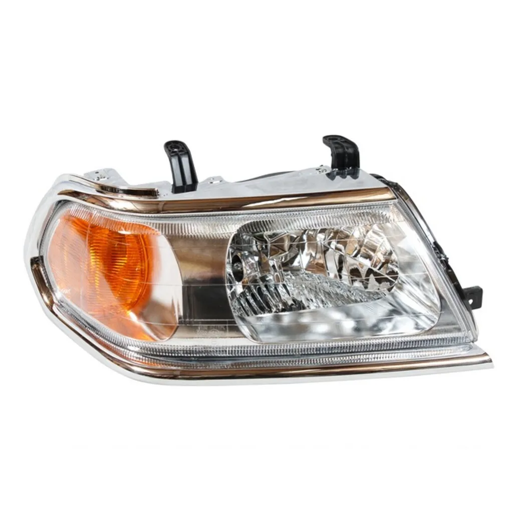 Фара правая с корректором, с хром-ободком внутри хром PAJERO/MONTERO SPORT I 2005-2008 SAILING MBL2100101AR