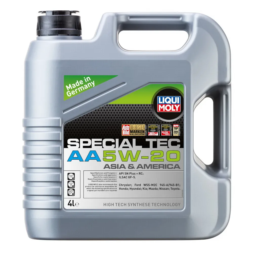 Масло моторное LIQUI MOLY HC Special Tec AA 5W-20 синтетическое 4 л  7621 / 7658