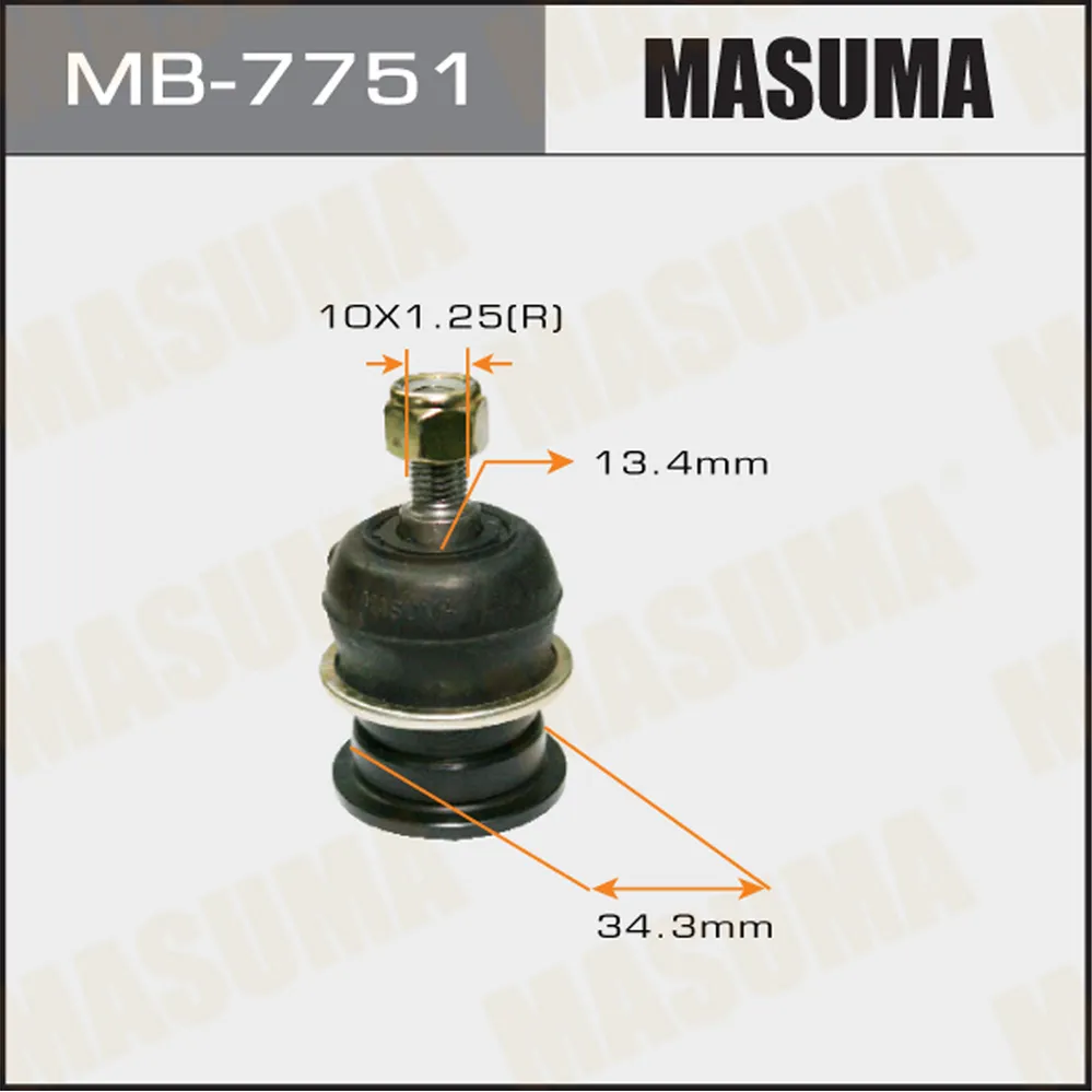 Опора шаровая MITSUBISHI ECLIPSE MASUMA MB-7751
