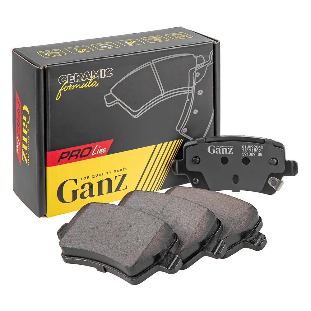 Колодки тормозные задние PRO-Line Ceramic для EXEED TXL GANZ GIJ09204C