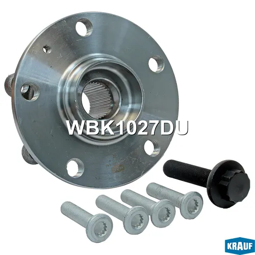 Ступица в сборе [MSR, Kit] SKODA / VW / AUDI / SEAT KRAUF WBK1027DU