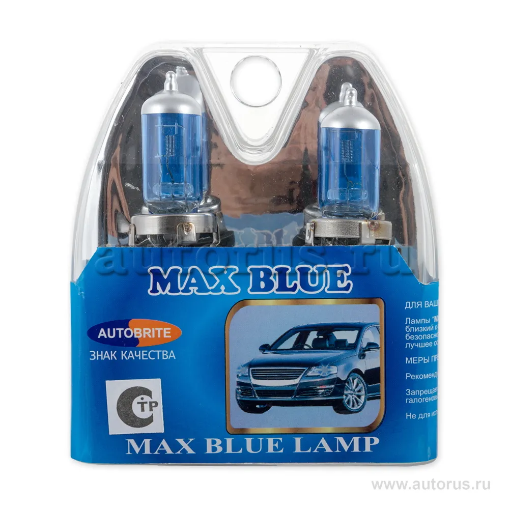 Лампа 12V HB5 65/55W PX29t AUTOBRITE DOT MAX BLUE 1 шт. картон AB900712VMB