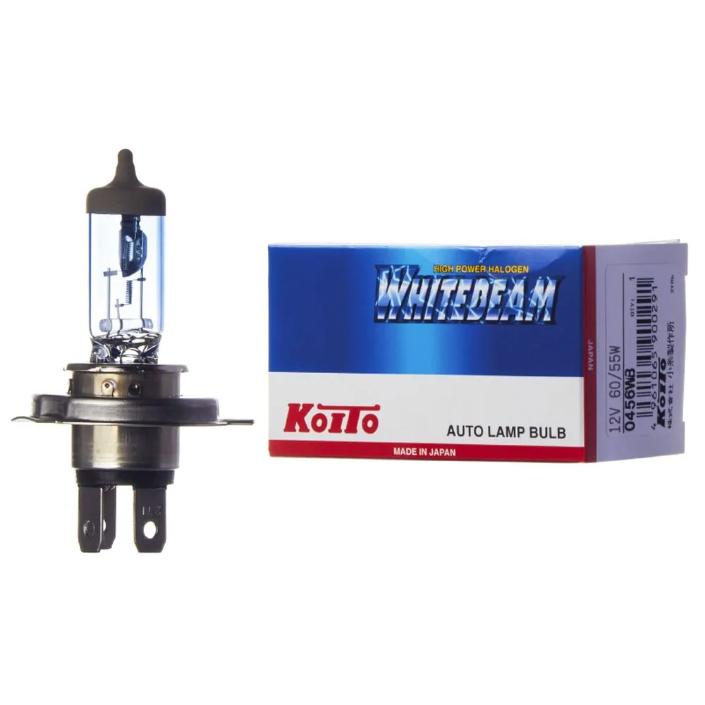 Лампа 12V H4 60/55W P43t KOITO 1 шт. картон 0456WB