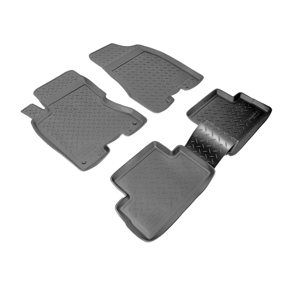 Коврики салонные для Nissan X-Trail (T31) 3D (2007) NORPLAST NPL-Po-61-81