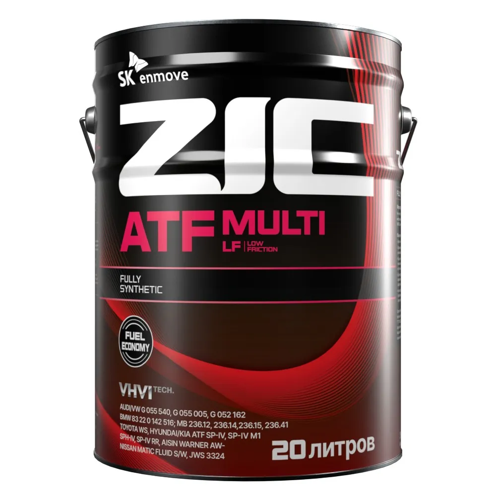 Уценка Масло трансмиссионное ZIC ATF Multi синтетическое 20 л 192665-N5