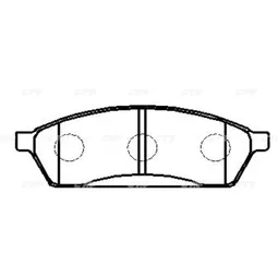 Тормозные колодки CTR CKSU-18