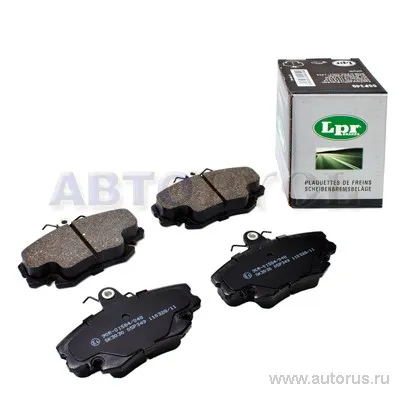 Колодки тормозные передние RENAULT Logan R19 Clio I II Megane I 92- LPR 05P349