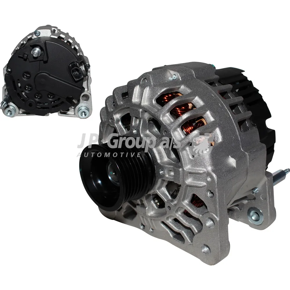 Генератор 14V-90A / SEAT Ibiza, SKODA Fabia, Roomster, VW Polo, Fox 1.2 01~ JP GROUP 1190103600