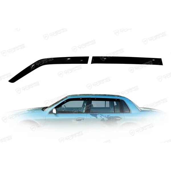 Дефлектора на окна Lincoln Continental 1988–1994EuroStandard деф.окон Cobra Tuning LE50288