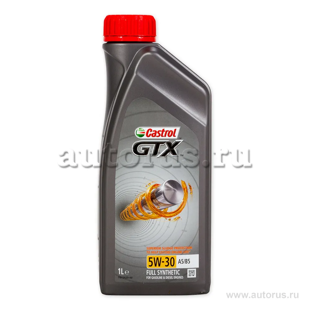 Масло моторное CASTROL GTX A5/B5 5W-30 синтетическое 1 л 15BE02
