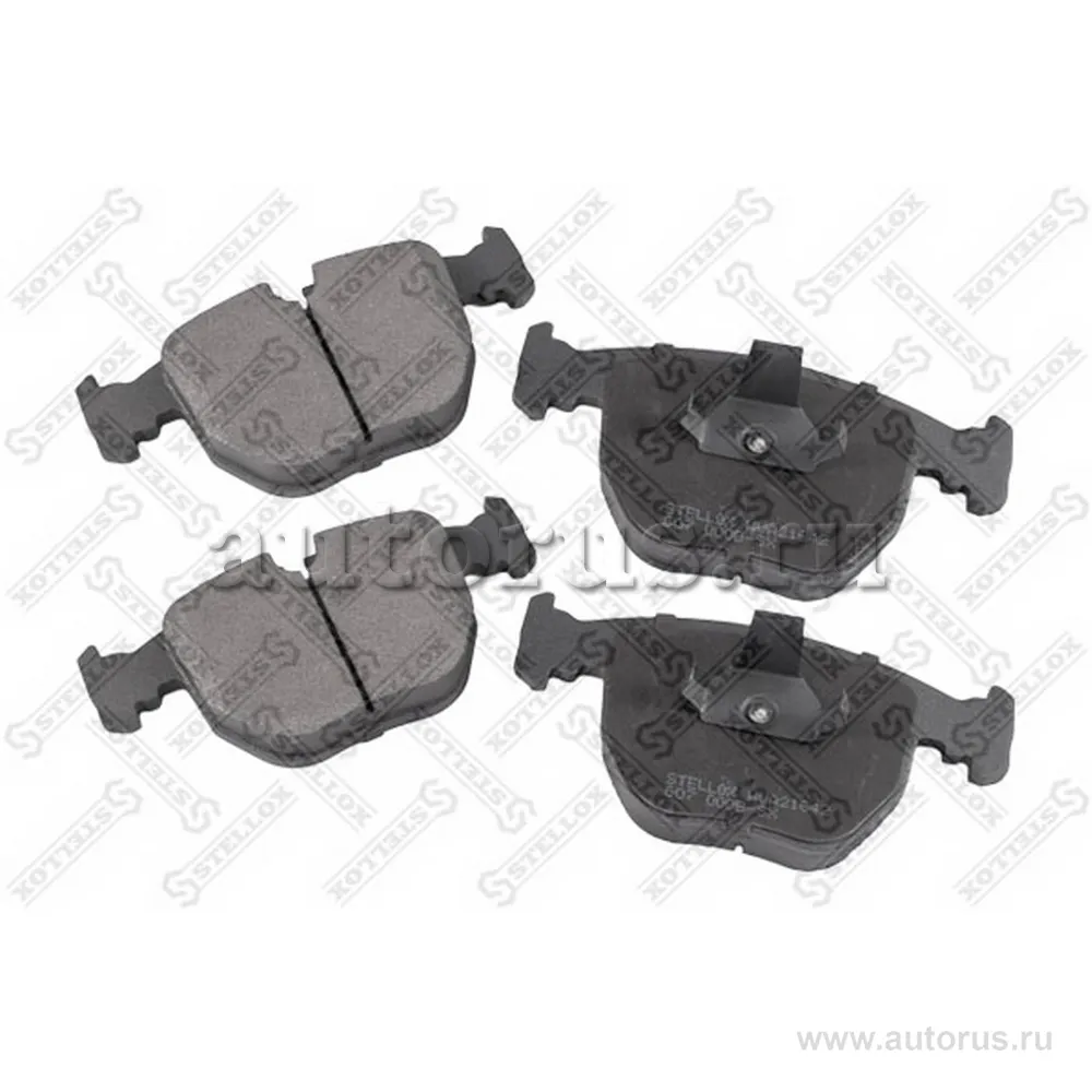 Колодки дисковые п. с антискр. пл. BMW E39 3.0-4.0/3.0D/E53 3.0/4. STELLOX 607 000B-SX