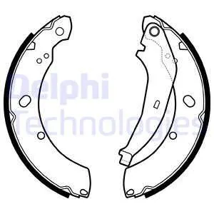 Колодки тормозные барабанные DELPHI LS2136