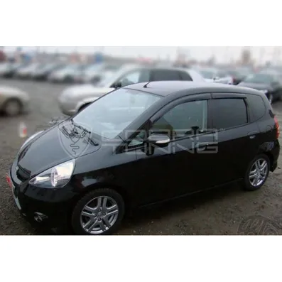 Дефлектора на окна Honda Jazz I/Fit 2002-2008 деф.окон Cobra Tuning H10902