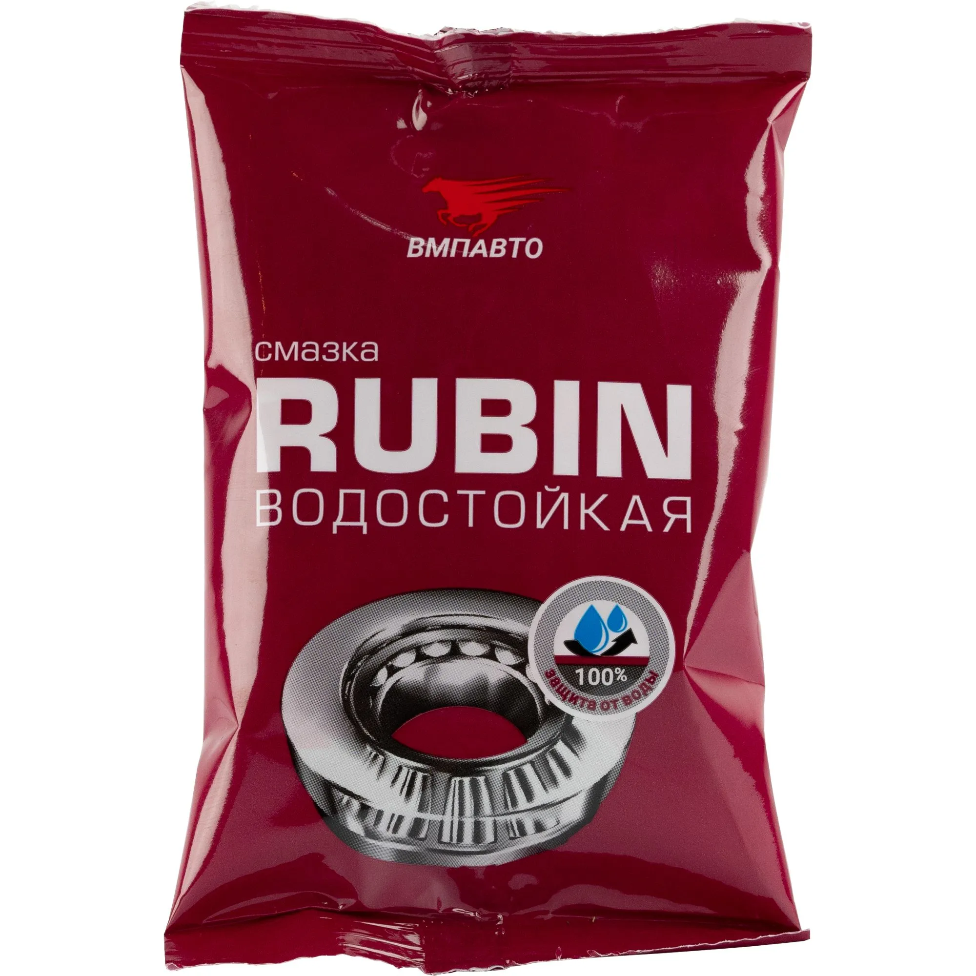 Смазка МС-1520 RUBIN высокотемпературная литиевая 90г стик-пакет ВМПАВТО 1406