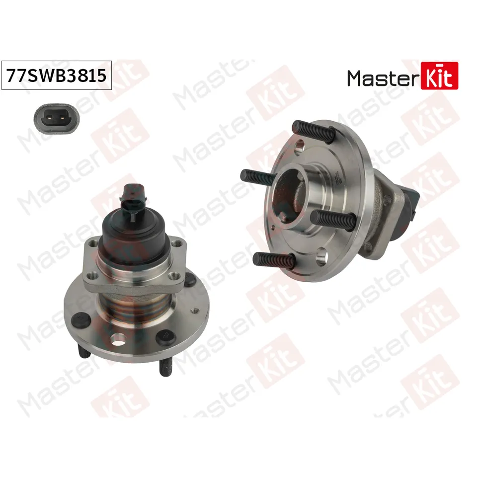 Ступица в сборе с подшипником зад. MASTERKIT 77SWB3815
