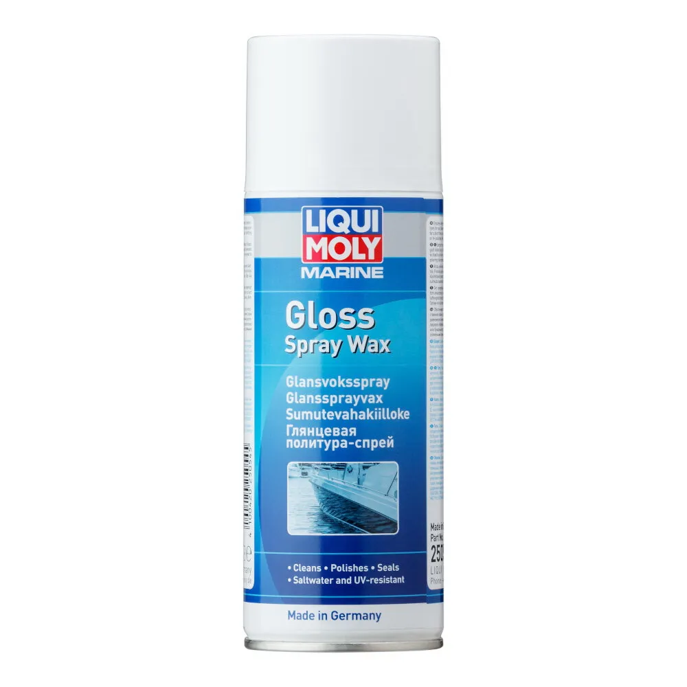 Полироль д/водн.техники Marine Gloss Spray Wax (0,4л) LIQUI MOLY 25054