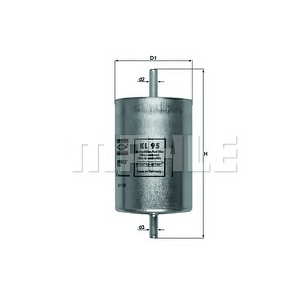 Фильтр топливный KNECHT/MAHLE KL95