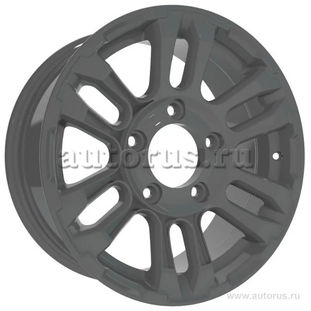 Диск литой R16 7J 5x139.7/98.5 ET40 СКАД Тайга черный матовый 2120030