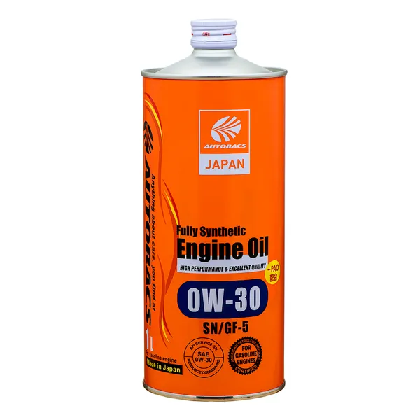 Масло моторное AUTOBACS Engine Oil 0W-30 синтетическое 1 л A01508397