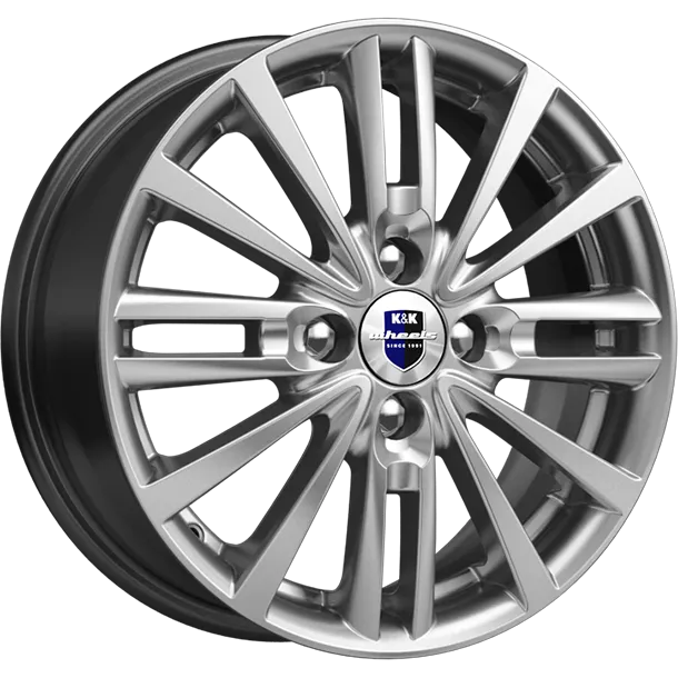 Диск литой R15 6J 4x100/54.1 ET48 КИК Модена сильвер r74552SK